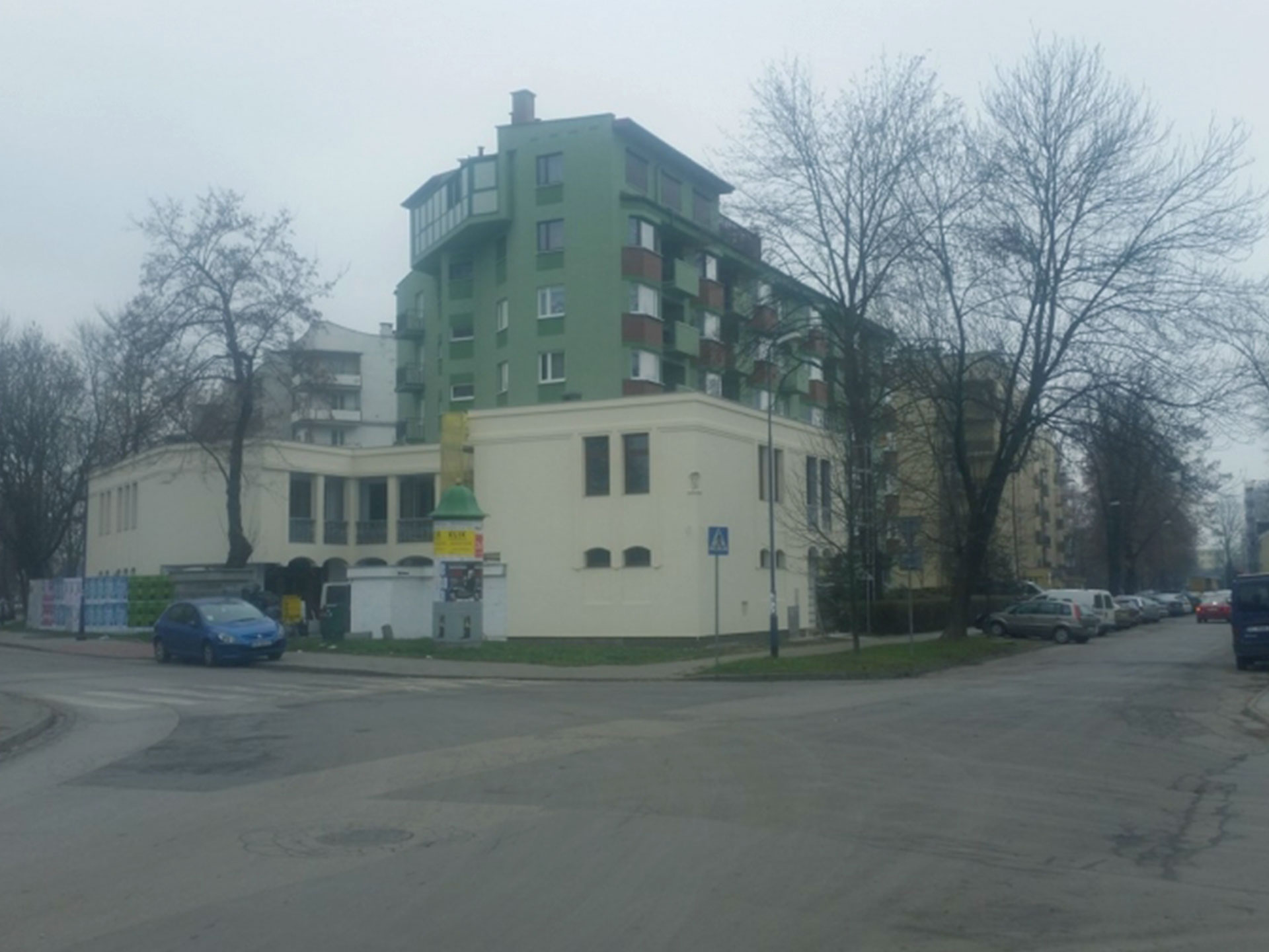 Elewacja-budynku-Kraków-ul.-Grzegórzecka-realizacje-elewacja-przed-budową-całość