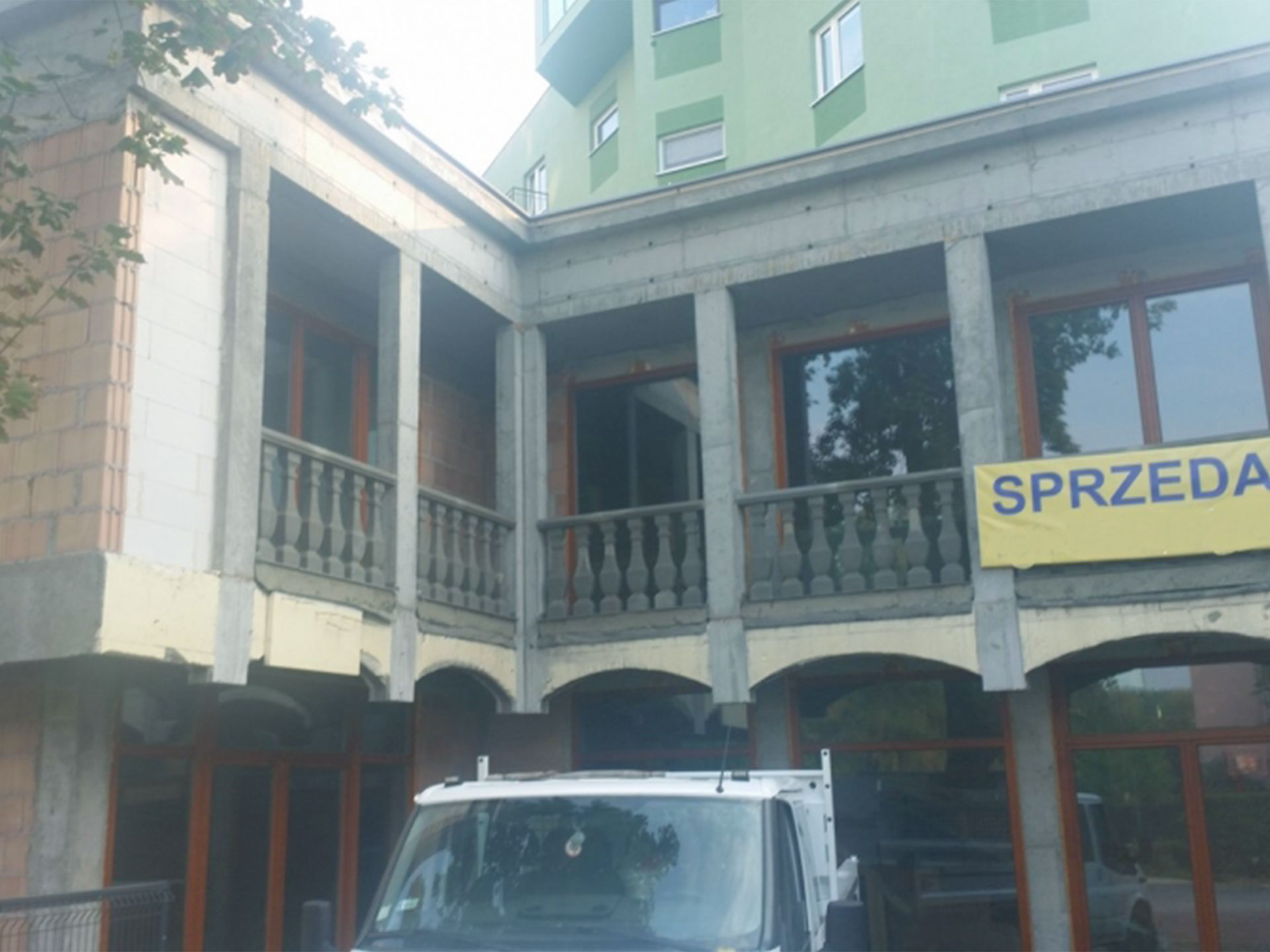 Elewacja-budynku-Kraków-ul.-Grzegórzecka-realizacje-elewacje-przed-budową